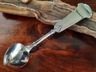 Sterling Silver George Sharp Arabesque Tea Spoon W Engraved Bowl