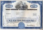The Grand Union Company 4 Piece Stock Certificate Set