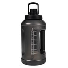 Mainstays 64 Fluid Ounces Reusable Water Bottle  Black  Straw  Plastic Pack Of 2