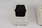 Sanek Neck Strip Dispenser Lot Of 3 Metal Barber Shop Salon Off White