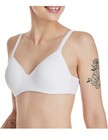 Hanes Women s Ultimate T-shirt Soft Wire-free Bra  -white Micro Dot  36c