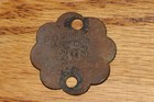 Vintage 1919 Dog Tag License Tax Registration  293  Dauphin County Pa