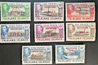 Falkland Islands Dependencies Graham Land Kgvi 1944 Set Sg A1-a8 Mnh