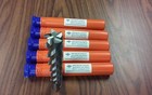 1x1x6  M42 Cobalt Roughing End Mills Long Size 5pcs  1002-co-116 Free Ship-new