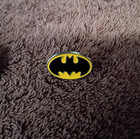 New  Batman Logo Pin Black Yellow Metal Enamel Set Marvel Comic Bat Lot Pins Man