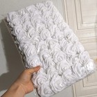 50pcs Artificial Fake Rose Pe Flower Head Wedding Party Garden Home Decor Us