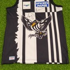 Collingwood 1997 Pre Season Barcode Sekem Guernsey  25  maybe Player  Issue  Afl