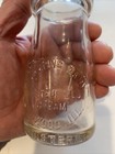 Vintage Elwood  Illinois Il Ill Lamping Dairy Milk Cream Bottle 1 4 Pint 1 Gill
