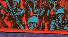 Vintage Original     Poster 1971 Houston Blacklight Co Hippies Soldiers Bikers