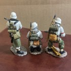 Lot Of 3 King   Country 1 30th Scale Wwii German Waffen Ss Soilders  Anti-tank