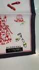 Burberry London Vintage Cotton Handkerchief Made In Japan Pink 50x50cm New