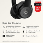 Beats Solo 4 - Wireless On-ear Bluetooth Headphones  Up To 50-hour Battery Life 