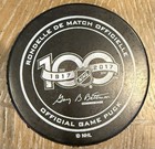 2017 Pittsburgh Penguins 50 Years Nhl 100th Anniversary Logo Official Game Puck