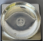 800 Silver Ornate Allahu Akbar Islamic Arabic Coin Dish Bowl Biros