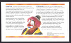     canada   1760a Block A      the Circus      Brand New   1998  First Day Cover