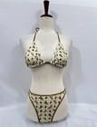 Heavy Manners Sz M Medium 2pc Bikini Swimsuit Swim Set Antique Floral