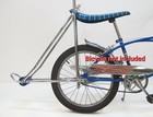 Wheelie King Bicycle Wheelie Bar Black Wheels Fits Schwinn Stingray Muscle Bike