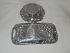 Arthur Court Grape Tray And Wine Caddy