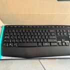 Logitech Mk345 Wireless Keyboard   Mouse Combo     No Usb Receiver     Black