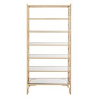 Safavieh Brooklyn 7-tier Etagere   Gold   Clear  