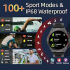 Military Smart Watch Waterproof Fitness Tracker Bluetooth Call Iphone Samsung