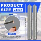 24pcs Low Temp Welding Rods Solder Sticks For Metal Aluminum Steel