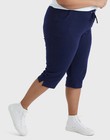 Just My Size Capri French Terry Womens Plus Your Choice 4 Colors   Sz 1x To 5x
