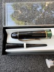 Senator Calligraphy Pen Set  Gold Accents W  Original Box  Vintage