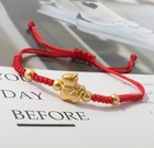 5pcs 2026 Chinese New Year Of Horse Rope Braided Bracelets Handwoven    