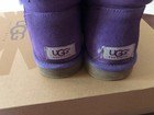 Womens Mini Bailey Bow Purple Uggs Size 8