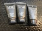 3x Clinique For Men Face Scrub  1 Oz   30 Ml Each Travel Size  Unboxed