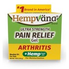 Hempvana Ultra Strength Pain Relief Gel Arthritis   Hemp Seed Oil 4 Oz