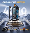Tire Inflator Portable Air Compressor  Cordless   12v