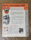 1947 Fram Dealer Advertising Campaign Brochure Fram Corp Providence R I