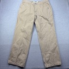Mountain Khakis Teton Pants Mens 36x31  actual  Khaki Cotton Twill Straight Work