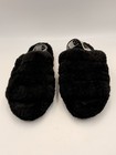 Ugg Fluff Yeah Slide Black Sheepskin Slipper Slides Women s Size 8