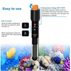 Aquarium Heater   50w   Adjustable Submersible   5-10 Gallons   New In Box 