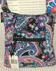 Vera Bradley Hipster Crossbody Bag Haymarket Paisley Nwt