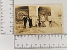 Vintage Original Photo  Temple Doors   Tourists   Hong Kong China 1920s
