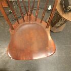 Vintage Antique Old  nichols   Stone  Wood Wooden Chair Massachusetts Usa