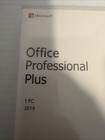 Microsoft Office Professional Plus 2019 1pc Dvd And Sealed Card For Lifetime