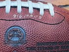 Oakland Raiders Afl 50th Anniversary Logo 2009 Wilson Game Used Nfl Football