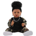Lifelike Reborn Baby Dolls With Soft Body African American Realistic Girl - New