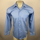 Vintage 70s Famous Barr Dress Shirt Disco Boogie Nights Mod Large Mens 16 5 33
