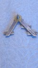 Vintage Taxco Tb 150 Mexico 925 Sterling Silver Geometric Single Earring