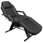 Adjustable Beauty Massage Table Chair Black Portable Tattoo Spa Salon Facial Bed
