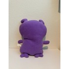 Ugly Dolls Trunko 15    Purple Plush Toy 2009 Red Nose Collectable  tag Is Faded 