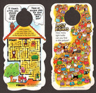 2 Vintage Mcdonald s Door Hangers  Lights Out   If There s A Fire In Your Home