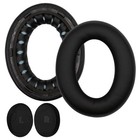 Replacement Ear Pads For Bose Qc Ultra - Memory Foam   Pu Leather  black 
