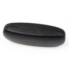 New Clamshell Hard Eyeglasses Case Pu Leather Black Protective Glasses Box